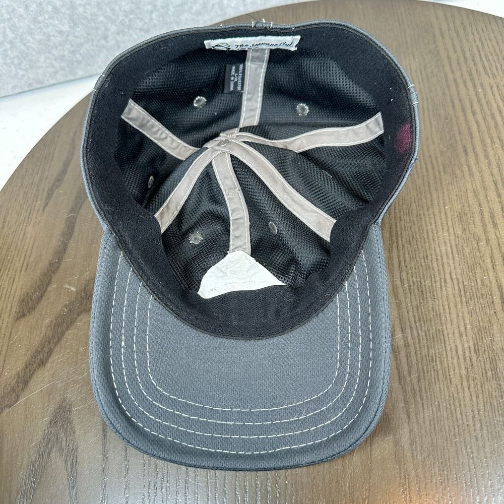 The Seawane Club Baseball Cap Men's L/XL A-Flex Gray Polyester Embroidered - Picture 6 of 10